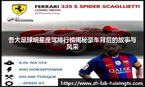 各大足球明星座驾排行榜揭秘豪车背后的故事与风采